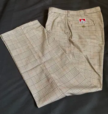 벤 데이비스 BEN DAVIS 워커스 팬츠 체크 무늬 L