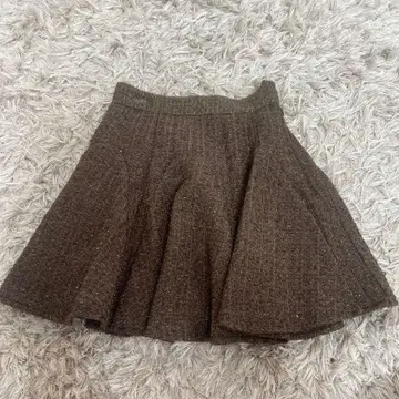 리엔다 플레어 스커트 브라운 S