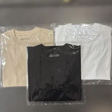 반팔 T셔츠 3장 세트 S 사이즈