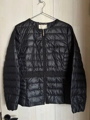 빅 사이즈 자유구 블랙 퀼팅 자켓 사이즈 44