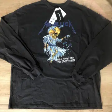 Metallica 메탈릭 롱 T셔츠