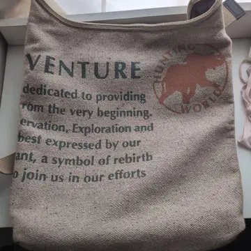 타카시마야 구매 HUNTING WORLD 캔버스 숄더백