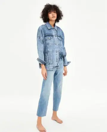 ZARA AUTHENTIC DENIM 데님 자켓