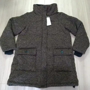 KBF 브라운 계열 하이넥 다운 자켓