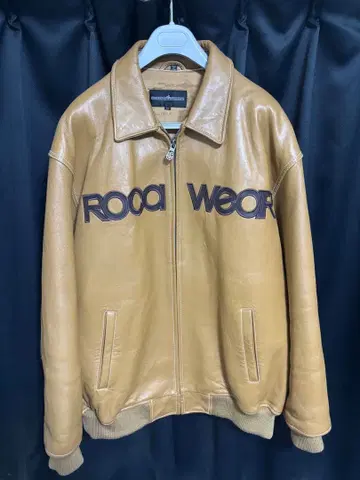ROCA WEAR 가죽 자켓 브라운 로카웨어 B계