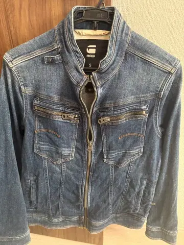 지스타 로우 데님 자켓 S 사이즈