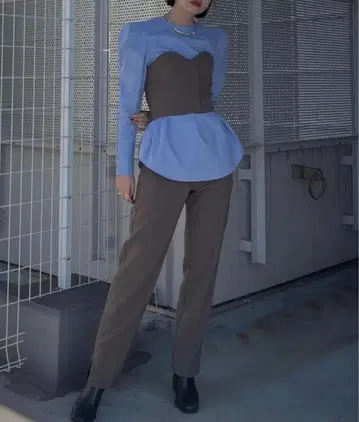 3WAY BARE TOP COMBINAISON(ameri vintage)