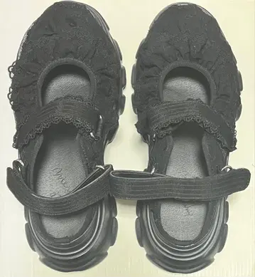 merry jenny 프릴 스트랩 스니커즈