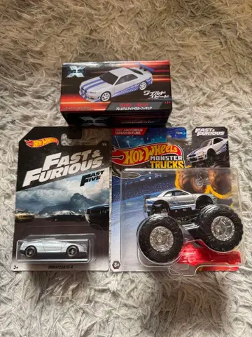 핫휠 와일드 스피드 스카이라인 GT-R R34 R35 닛산