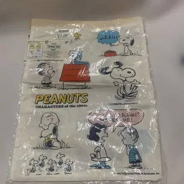 스누피 산리오 기프트 BAG 2p 빈티지 레트로 새상품