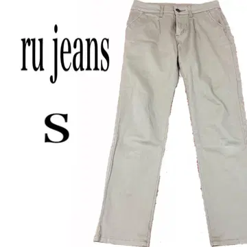 깔끔하게 입을 수 있는 턱 청바지 ru jeans S