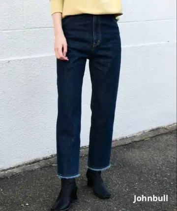 Johnbull 파이브 포켓 테이퍼드 청바지