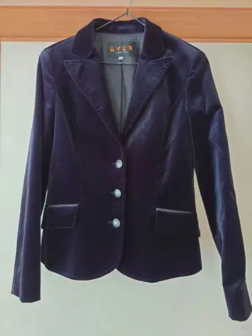 EVEX by KRIZIA 테일러드 자켓 사이즈 42 블랙