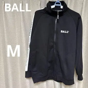 BALL 블랙 트레이닝복 집업