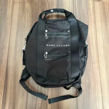 MARC JACOBS 블랙 백팩