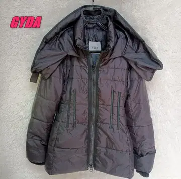 제이다 GYDA 다운 자켓 여성용 블랙 후드 부착 프리