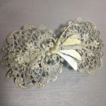 맥레이스 메탈 잠자리 머리핀