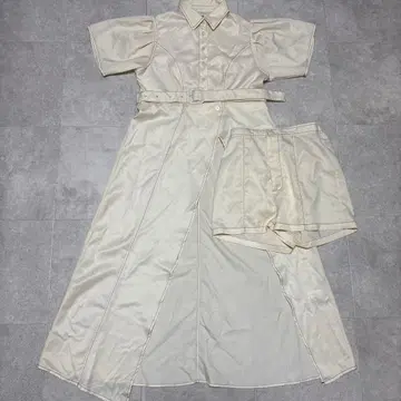 jouetie 하프 슬리브 랩 원피스