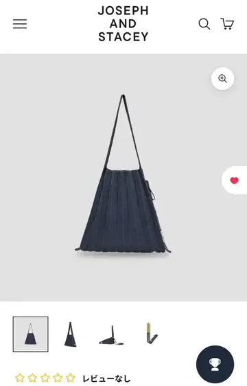 JOSEPH AND STACEY 럭키 플리츠 니트 (M) 마린 그레이