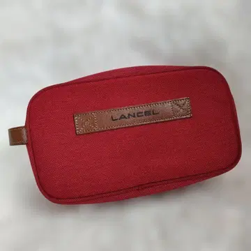 Lancel 레드 클러치백