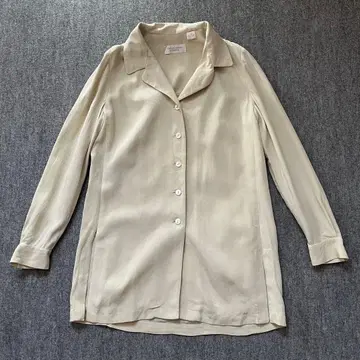 다나 부크만 실크 100 베이지 코트