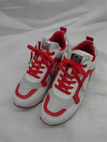 마이클 코스 올리 스니커즈 레드 계열 x 화이트 계열 여성용