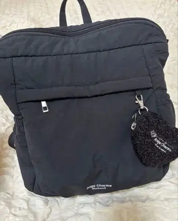 츠지 노조미 Ange Charme 블랙 백팩