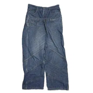 90s 00s 레이어드 데님 팬츠