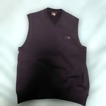 THE NORTH FACE 블랙 V넥 베스트 S 사이즈