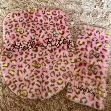 화장실 페이퍼 커버 Hello Kitty 레오파드 무늬