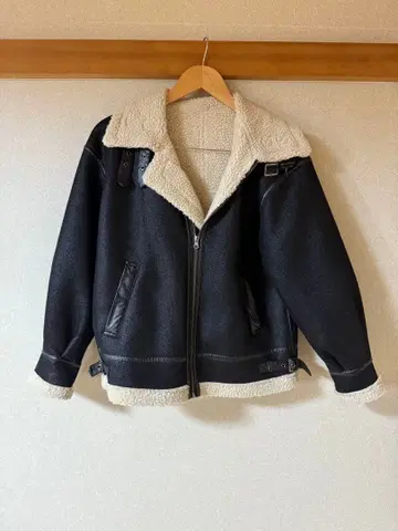 가죽 쉘파 자켓