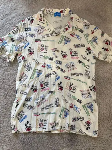 도쿄 디즈니 리조트 미키마우스 반팔 셔츠 L