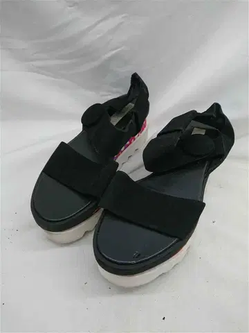 스텔라 맥카트니 에리스 샌들 블랙 계열 통굽 이탈리아제