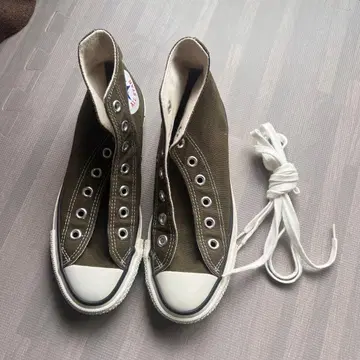 CONVERSE 캔버스 올스타 KHAKI 23 일본제
