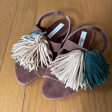 greedinternational 프린지 샌들 23cm