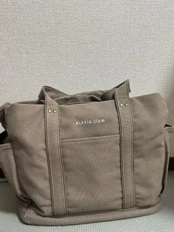 ALEXIA STAM 토트백 베이지