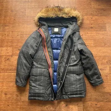 Paul Smith 체크 무늬 다운 자켓 스트라이프