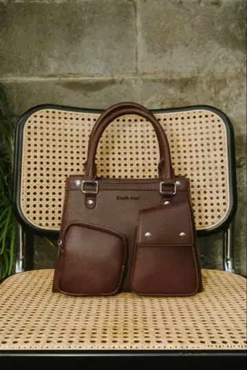 [ Knuth Marf ] multi pocket hand bag