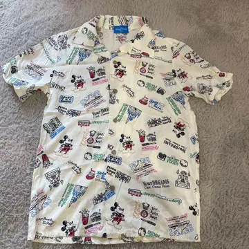 도쿄 디즈니 리조트 미키마우스 반팔 셔츠 S
