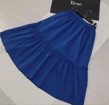 르네 로얄 블루 캉캉 스커트 36