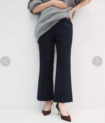 plage WO Cropped 팬츠 36