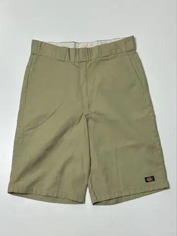 Dickies 베이지 숏팬츠 하프 팬츠 허리 86cm