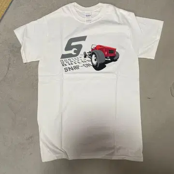 SNAP-ON GILDAN 화이트 T셔츠 S사이즈
