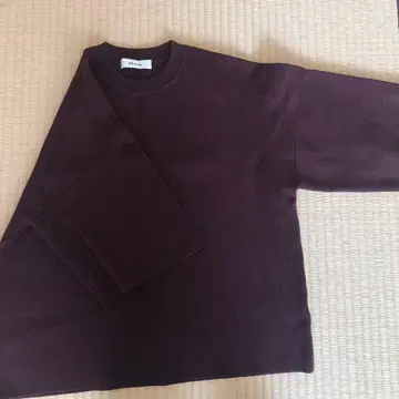 에브레 브라운 니트