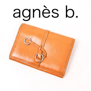 H3509r 아네스베 가죽 접이식 지갑