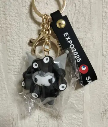 산리오 미야쿠미야쿠 블랙 키링 쿠로미