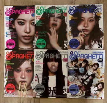 LE SSERAFIM SPAGHETTI 컴팩트 ver.6 형태