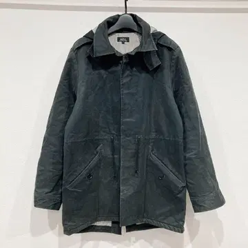 4250-2 A.P.C. 아페쎄 코트 남성용 블랙