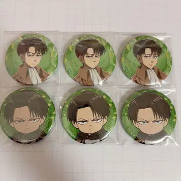 진격의 거인 리바이 꼬마 조사병단 캔뱃지