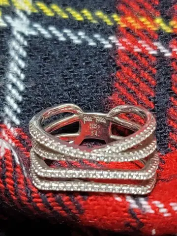 실버 925 레이어드 반지